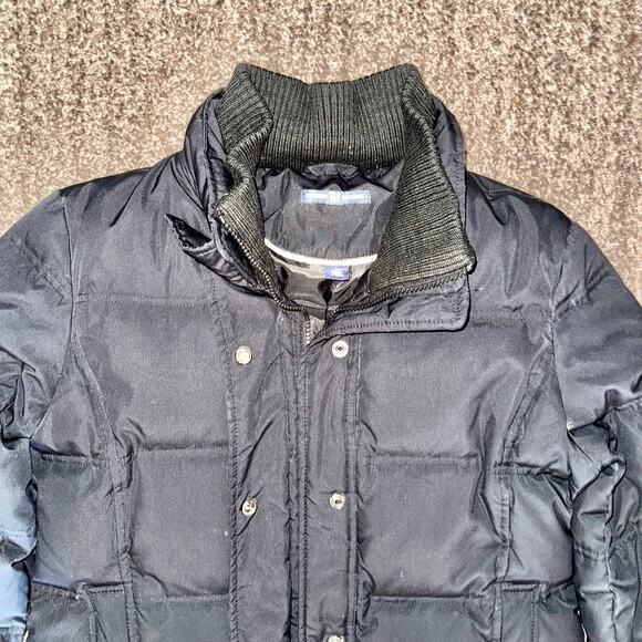 GAP Women's 3-1 Utility Down Puffer Full Zip Winter Coat Jacket Black Medium - Picture 10 of 13